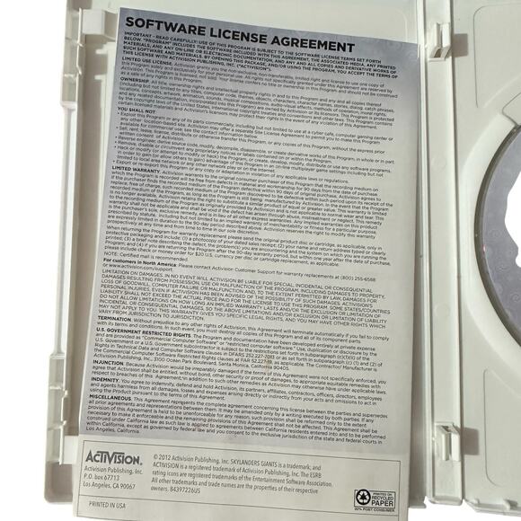 Skylanders: Giants (Nintendo Wii U, 2012) Untested - Picture 7 of 10